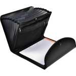 Fächermap A4 Exafolio 6tlg schw