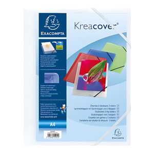 Sammelmappe A4 PP KC weiß