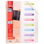 Ordmap A4 Chromal Sichtf 8tlg sort