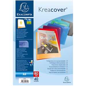 Exacompta Sichtmappe KC A4 PP 40Hüllen sort