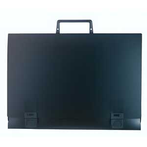 Exacompta Zeichenmappe m Griff PP 310x430 sw
