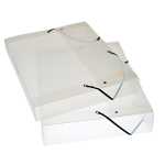 Exacompta Archivbox A4 PP Crystal 25mm Krist