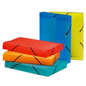 Exacompta Archivbox Linicolor 40mm sort