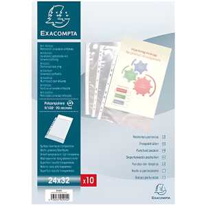 Prospekthü A4 PP gl. 90µ Pkg 10St