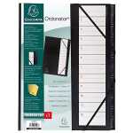 Exacompta Ordnungsmappe Ordo bedr 12F sw