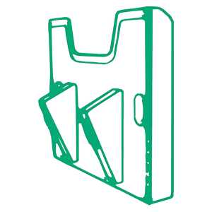 Exacompta Wandelement A4 Quer Pres. Ltgr