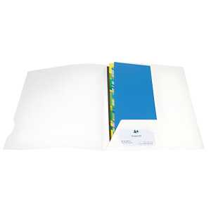 Exacompta Aktendeckel Cromolux 250g weiß 20St