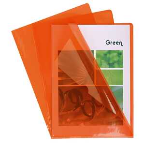 Aktensicht A4 PVC gl 130µ 100St or