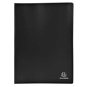 Exacompta Sichtmappe A4 10 Hüllen schwarz