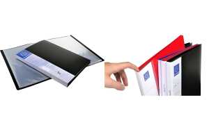 Sichtmappe A4 20 Hüllen m RS schw