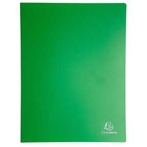 Exacompta Sichtmappe Opak PP 0,5mm A4 40 Hül sort.