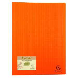 Sichtmappe aus festem PP 700µ 40 Hüllen Forever, A4 Orange