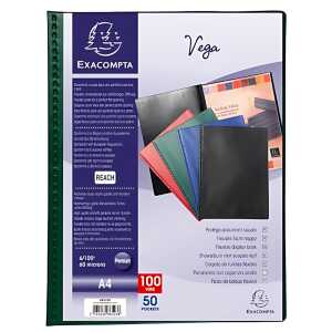 Exacompta Sichtmappe VEGA blickdicht 50 Hü gn