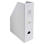 Stehsammler PVC 2mm Rueck 100mm we