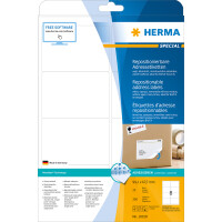 Herma Etiketten für Adressen ablösbar 99,1 x 67,7 mm weiss 25 Bl 200 Etik. LaserInkCopy