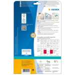 HERMA Adressetikett 99,1 x 139 mm (B x H) Papier weiß 100 Etik./Pack.