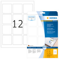 Herma Etiketten ablösbar 60 x 60 mm weiss 25 Bl 300...