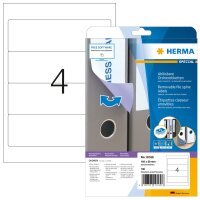 Herma ORDNERETIKETTEN MOVABLES A4 25 192x59