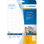 Herma Etiketten stark haftend 25,4 x 10 mm weiss 25 Bl 4725 Etik.
