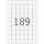 Herma Etiketten stark haftend 25,4 x 10 mm weiss 25 Bl 4725 Etik.