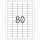Herma Etiketten stark haftend 35,6 x 16,9 mm weiss 25 Bl 2000 Etik.