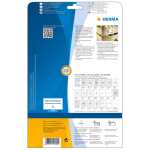 Herma Etiketten Power stark haftend 70 x 36 mm weiss 25 Bl 600 Etik.