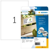 Herma POWER ETIKETTEN A4 25 210x297