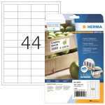 Herma Etiketten stark haftend 48,3 x 25,4 mm weiss 25 Bl...