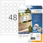 Herma Etiketten Power stark haftend Ø 30 mm weiss...