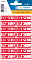 Herma Textetiketten 12 x 40 mm EILT SEHR rot 320 Etik.