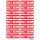 Herma Textetiketten 12 x 40 mm EILT SEHR rot 320 Etik.