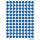 HERMA Markierungspunkt VARIO 8mm Papier dunkelblau 540 Etik./Pack.