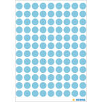 Herma Farbpunkte permanent Ø 8 mm blau 540 Etik....