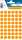 HERMA Markierungspunkt VARIO 13mm Papier leuchtorange 240 Etik./Pack.