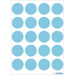 Herma Farbpunkte permanent Ø 19 mm blau 100 Etik....