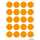Herma Farbpunkte permanent haftend Ø 19 mm leuchtorange 100 Etik.