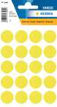 Herma Farbpunkte permanent Ø 19 mm leuchtgelb 100 Etik. Handbeschriftg