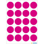 HERMA Markierungspunkt VARIO 19mm Papier pink 100...