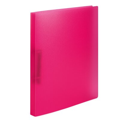 Herma RINGBUCH A4 PP TRANSP. PINK