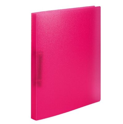 Herma Ringbuch PP 2D-Ring A4 25 mm Rückenbreite transluzent pink