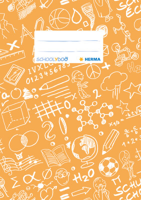 Herma Heftschoner Schoolydoo PP A5 orange