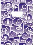 HERMA Heftschoner ´Social Icons´, DIN A4, aus...