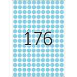 HERMA Markierungspunkt 8mm Papier blau 5.632 Etik./Pack.