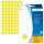 HERMA Markierungspunkt 13mm Papier gelb 2.464 Etik./Pack.