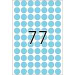 Herma Farbpunkte permanent Ø 13 mm blau 2464 Etik. Handbeschriftung