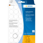 HERMA Markierungspunkt 19mm Papier weiß 1.280...