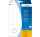 HERMA Verschlussetikett 19mm Folie transparent 640 Etik./Pack.