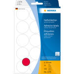 HERMA Markierungspunkt 32mm Papier leuchtrot 360 Etik./Pack.
