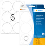Herma Farbpunkte permanent Ø 50 mm weiss 192 Etik....