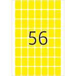 Herma Vielzwecketiketten permanent 12 x 18 mm gelb 32 Bl 1792 Etik.